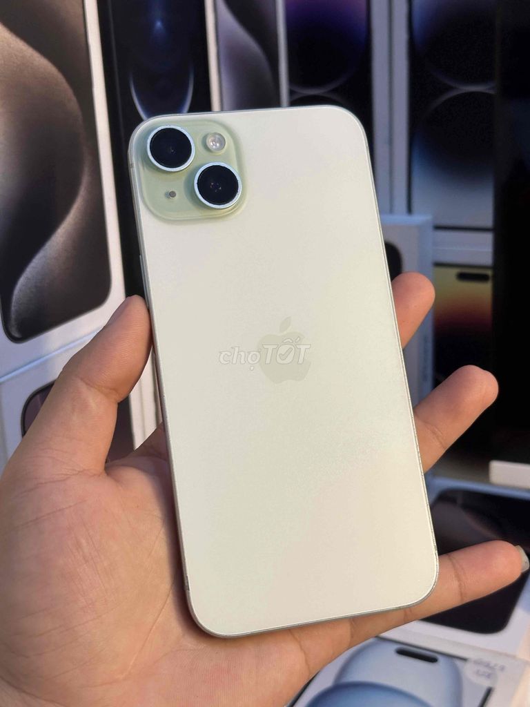 Bán hoặc giao lưu Iphone 15plus 128g xanh lá VN