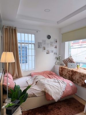 CHO THUÊ 1PN 25M2 TÁCH BẾP CỬA SỔ TO NGAY VÒNG XOAY DÂN