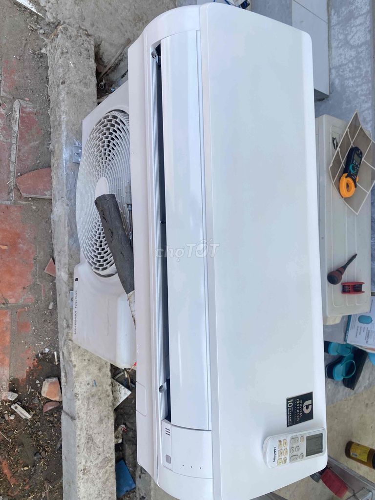 Máy lạnh Samsung 1hp Inverter Trắng. Mua bán Máy lạnh, điều hoà tại Quận Ninh Kiều Cần Thơ được đăng bởi Thái Điện lạnh hình 1