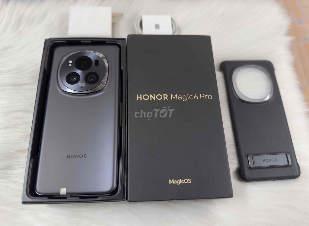 Honor Magic6 Pro 12Gam 256GB Pin 97% ken 99. Mua bán Điện thoại tại Quận Ninh Kiều Cần Thơ được đăng bởi ĐIỆN THOẠI GIÁ TỐT UY TÍN  hình 1