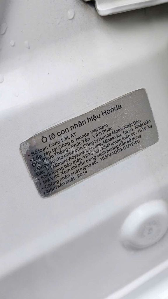 HONDA CIVIC tự động sx 2014. Mua bán Ô tô tại Thành phố Thủ Đức Tp Hồ Chí Minh được đăng bởi Phương trang hình 14