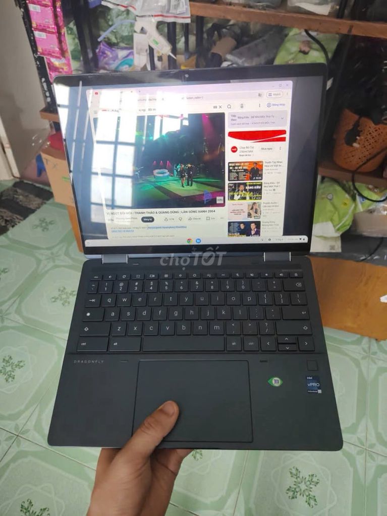 HP Dragonfly i5-th12 16GB/128GB Cảm ứng 360. Mua bán Laptop tại Quận 10 Tp Hồ Chí Minh được đăng bởi Hội Đồ Điện Tử hình 1