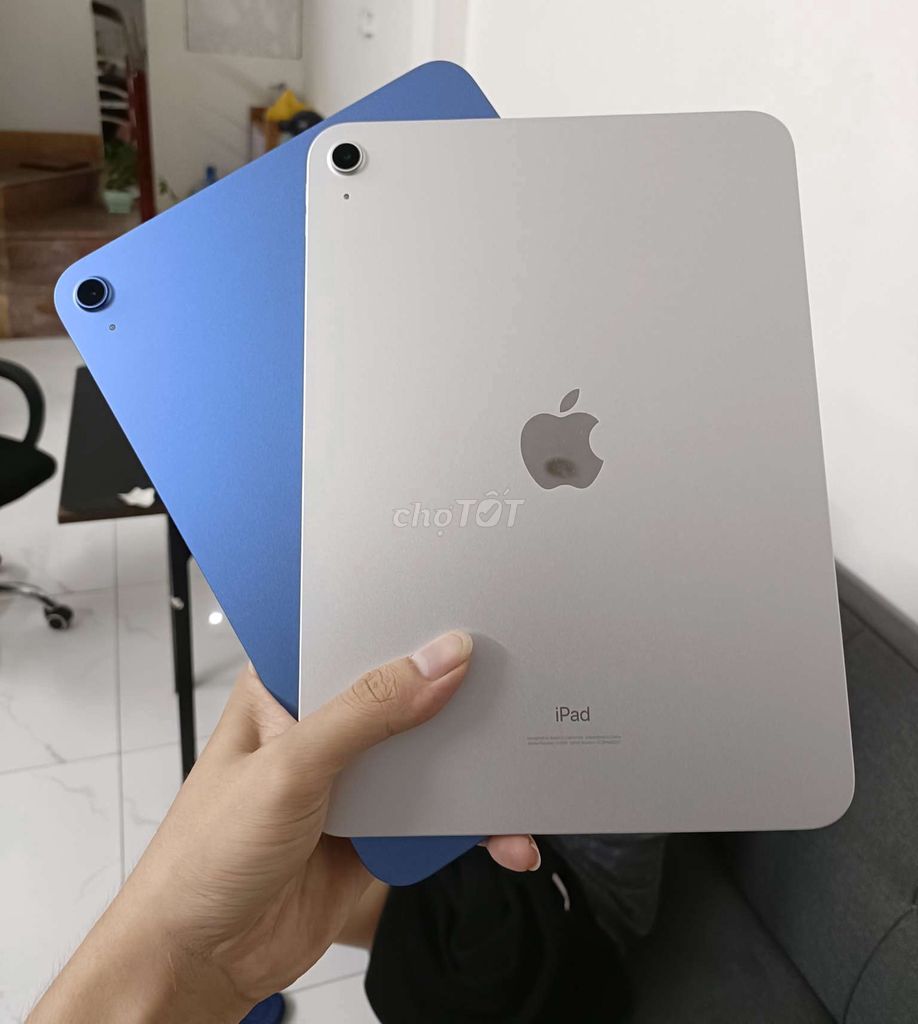 iPad Gen 10 64GB WI-FI XANH TRẮNG Keng sạc vài lần