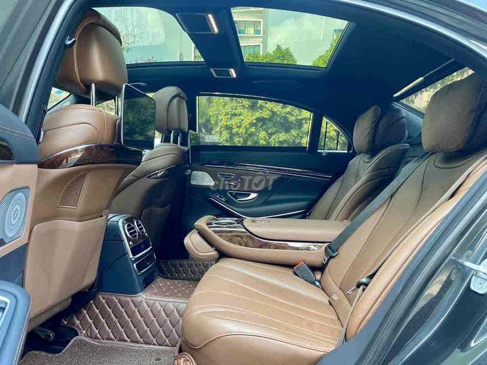 Mercedes Benz S450 model 2018 đen nâu siêu mới