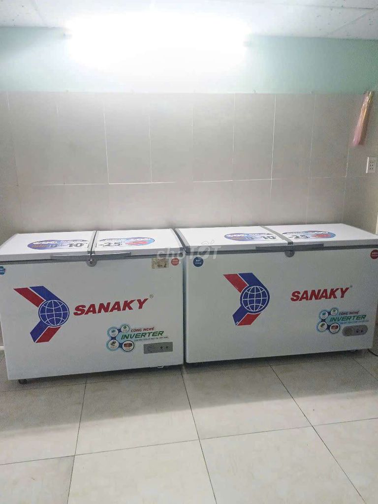 Thanh lý 2 tủ đông mát Sanaky INVERTER