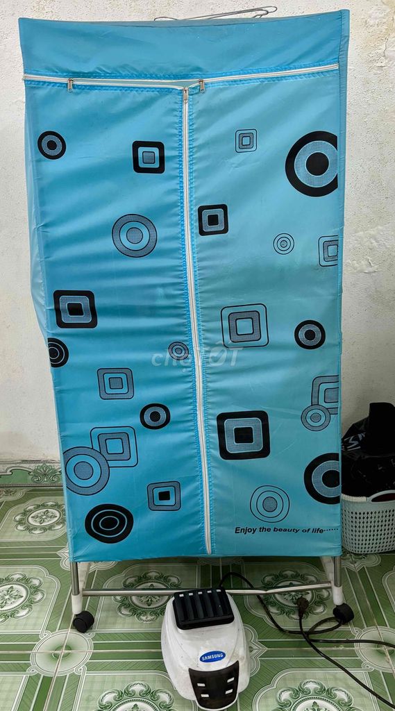 Tủ sấy quần áo Samsung Xanh dương. Mua bán Nội thất, đồ gia dụng khác tại Quận Bắc Từ Liêm Hà Nội được đăng bởi Tuấn Nguyễn  hình 1