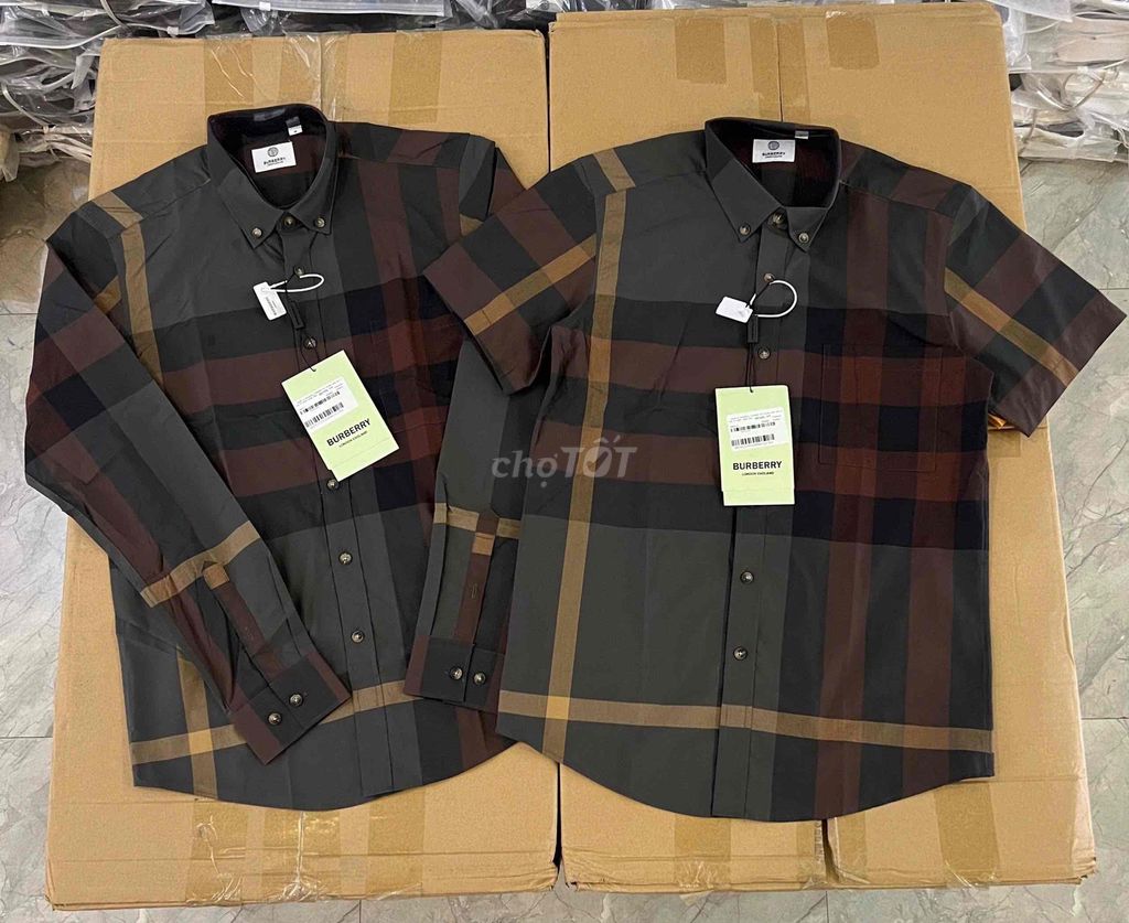 Áo Sơ Mi Nam BBR Kẻ Nâu. Mua bán Quần áo tại Quận Bình Tân Tp Hồ Chí Minh được đăng bởi Trúc Phương hình 1