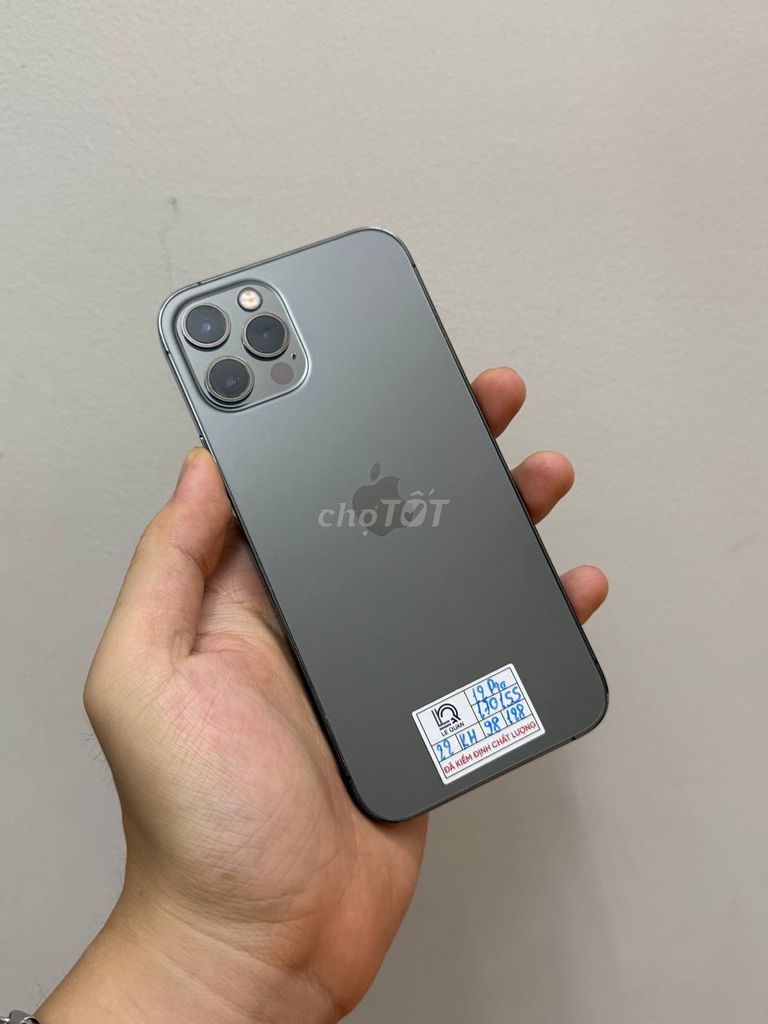 iPhone 12 Pro 128GB 🖤 Graphite sang xịn. Mua bán Điện thoại tại Quận 10 Tp Hồ Chí Minh được đăng bởi Lê Quân Mobile hình 1