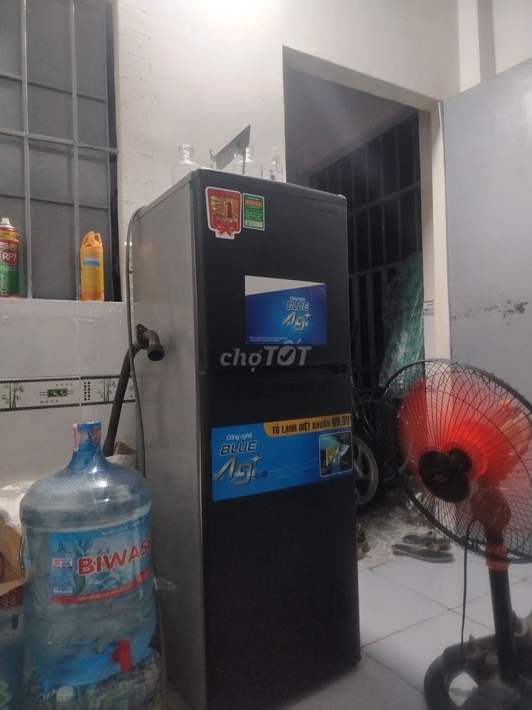 Tủ lạnh Panasonic Đen Diệt khuẩn. Mua bán Tủ lạnh tại Thị xã Bến Cát Bình Dương được đăng bởi Tú Duy hình 1