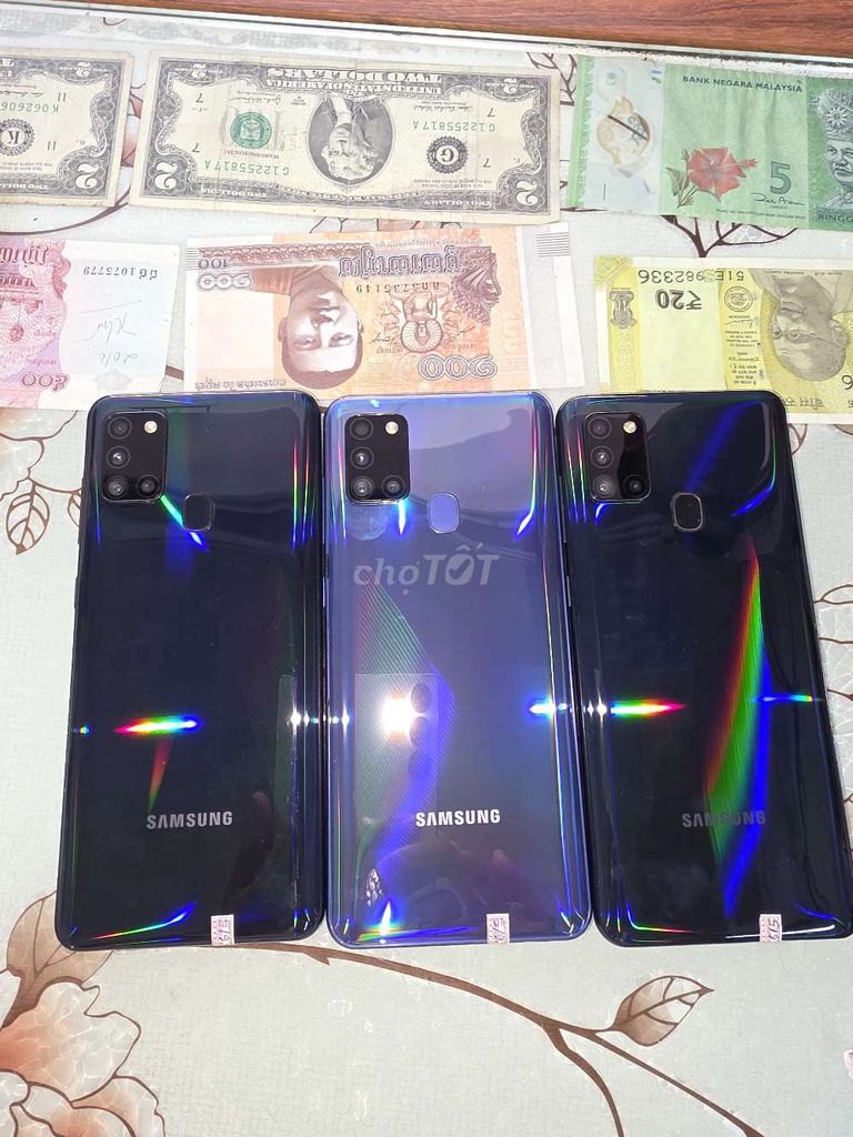 Samsung A21s 32GB Xanh. Mua bán Điện thoại tại Thành phố Sóc Trăng Sóc Trăng được đăng bởi điện thoại giá sỉ 501lê Hồng Phong  hình 1