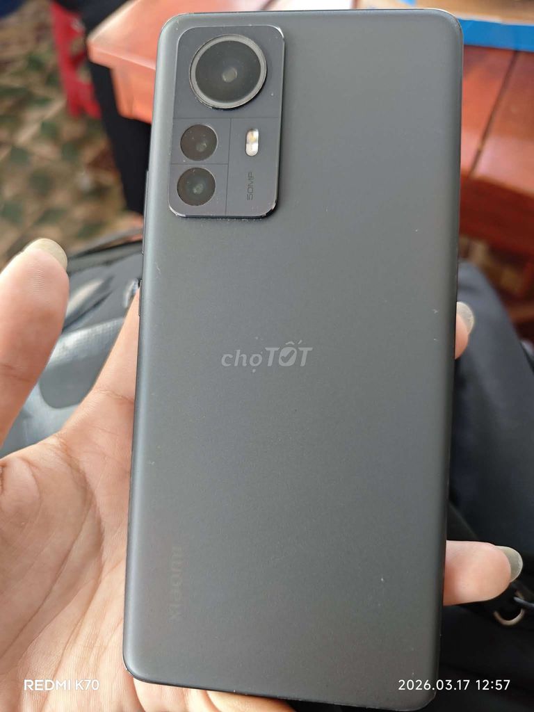 Xiaomi Mi 12 Pro Xám dimensity 12/256. Mua bán Điện thoại tại Huyện Trà Cú Trà Vinh được đăng bởi chicuong hình 1
