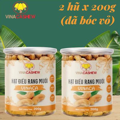 Hạt điều rang muối Vinaca 200gr. Mua bán Đồ ăn, thực phẩm và các loại khác tại Quận Bình Tân Tp Hồ Chí Minh được đăng bởi Hạt điều Bình Phước VINACA