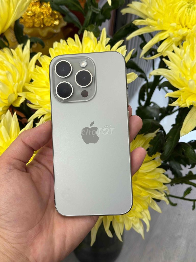 15 Pro 128GB Natural Qte Mỹ Pin New 100 chip A17. Mua bán Điện thoại tại Quận Ninh Kiều Cần Thơ được đăng bởi Quý Mobile Cần thơ hình 1