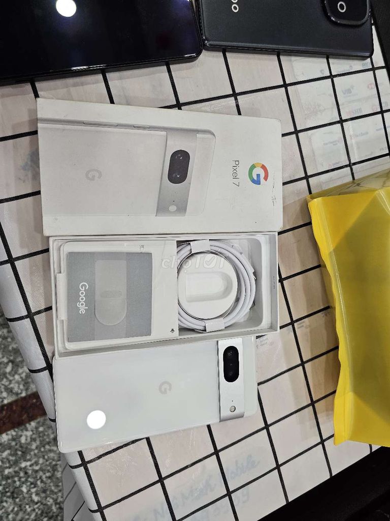 GOOGLE PIXEL 7 5G TRẮNG FBOX Q.TẾ ZIN ĐẸP CHẤT LỪ. Mua bán Điện thoại tại Quận Tân Phú Tp Hồ Chí Minh được đăng bởi Ngô Minh Mobile  hình 1