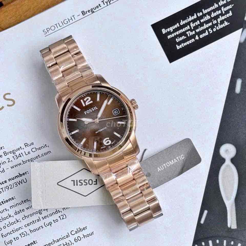 Đồng hồ Fossil Heritage Automatic Nam. Mua bán Đồng hồ tại Thành phố Dĩ An Bình Dương được đăng bởi ĐỒNG HỒ CHÍNH HÃNG hình 1