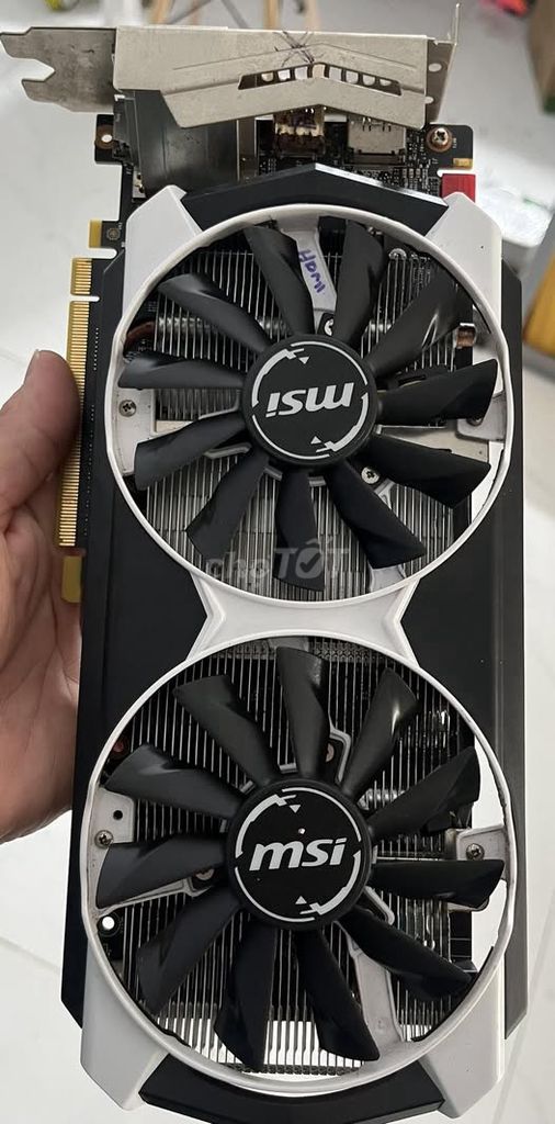 Card đồ họa MSI GTX 960 2GD5 Hư HDMI. Mua bán Linh kiện (RAM, Card...) tại Huyện Đông Anh Hà Nội được đăng bởi Khải Hoàng hình 1