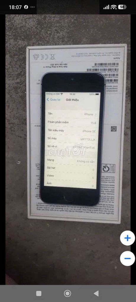 Apple iPhone 5SE 32GB Đen Đã thay vỏ, pin. Mua bán Điện thoại tại Quận Tân Phú Tp Hồ Chí Minh được đăng bởi Quy Nguyen trung hình 1