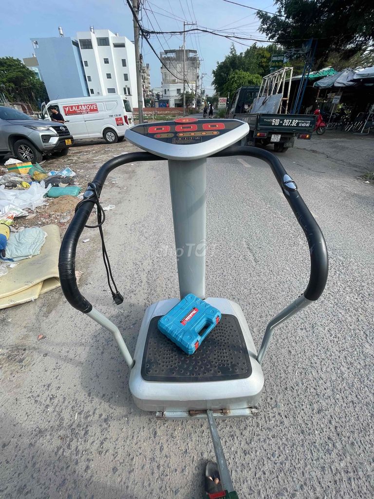 Máy rung tập bụng Kingsport Xám. Mua bán Đồ thể thao, Dã ngoại tại Quận 12 Tp Hồ Chí Minh được đăng bởi Vận Chuyển Hàng Hoá hình 1