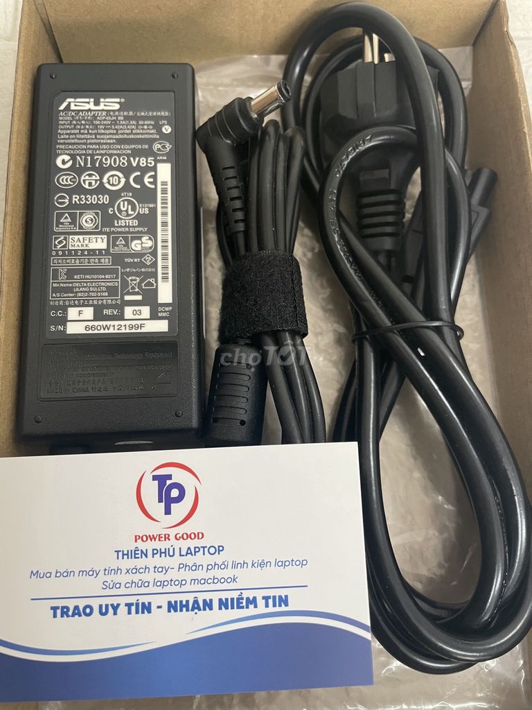 Chuyên sạc laptop Asus, Adapter Asus Gaming 100%. Mua bán Phụ kiện (Màn hình, Chuột...) tại Quận 10 Tp Hồ Chí Minh được đăng bởi Lễ Nguyễn hình 1