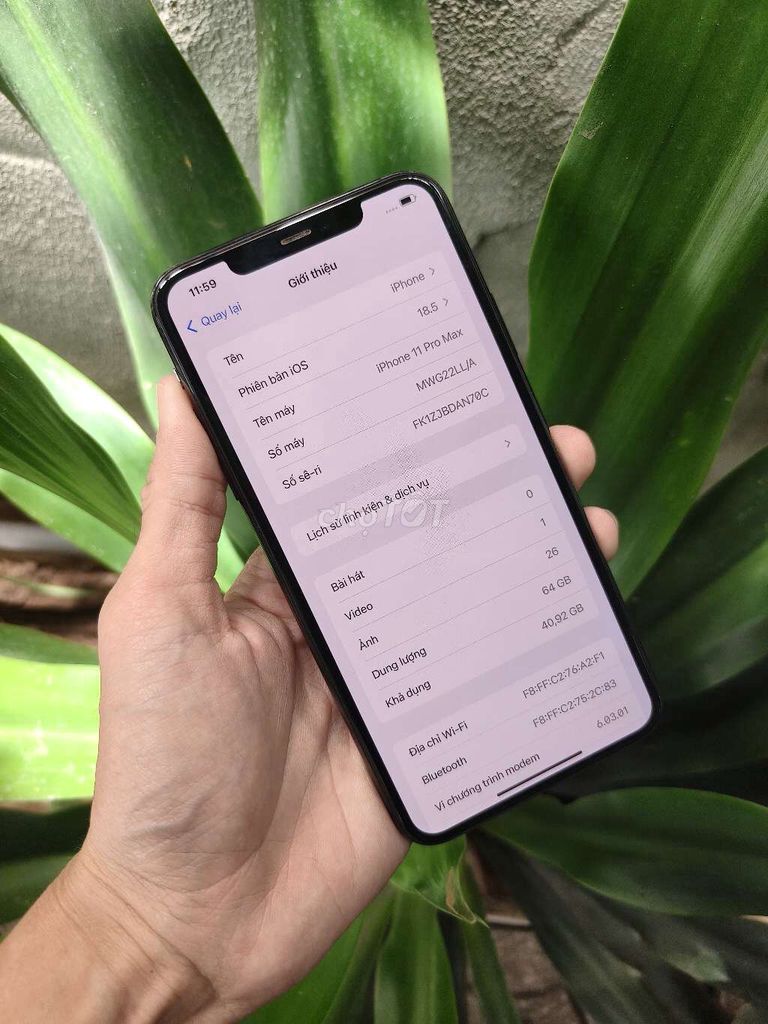 Apple iPhone 11 Pro Max 64GB Xanh quốc tế 71%. Mua bán Điện thoại tại Quận Ninh Kiều Cần Thơ được đăng bởi phước sang hình 1