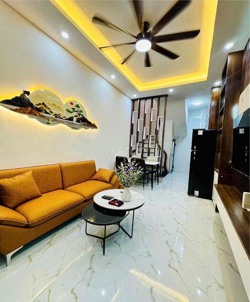 CHO THUÊ NHÀ TÂN KHAI 3PNKK FULL NỘI THẤT SỊN ĐẸP 12tr