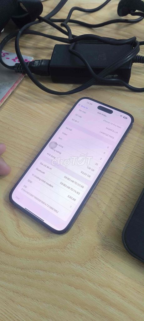 Apple iPhone 14 Pro Max 128GB Đen. Mua bán Điện thoại tại Thành phố Trà Vinh Trà Vinh được đăng bởi nguyễn nguyễn hình 1
