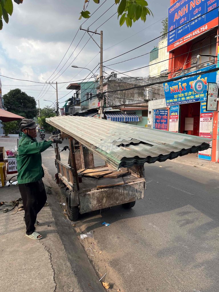 sắt thép. tôn cũ mới