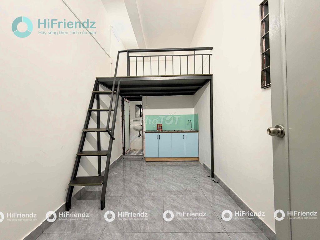 🔥PHÒNG GÁC RỘNG RÃI GIÁ RẺ NHÀ MỚI NGAY KHU SÂN BAY Ở 3-4 NGƯỜI