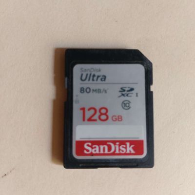Thẻ nhớ SD 128Gb SanDisk Chính Hãng đã sử dụng Ok
