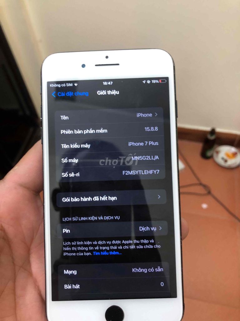 iPhone 7 Plus Đen. Mua bán Điện thoại tại Thành phố Huế Thừa Thiên Huế được đăng bởi Quang Ngô hình 1
