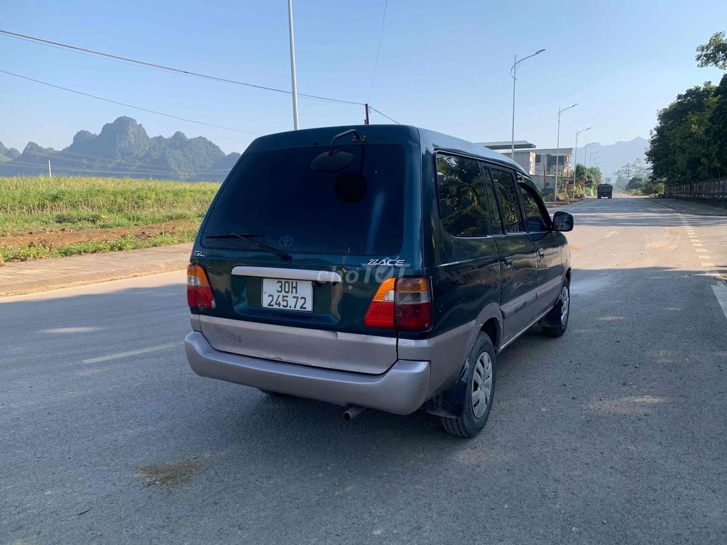 Toyota Zace 2003 - 28000 km. Mua bán Ô tô tại Huyện Yên Thủy Hòa Bình được đăng bởi Đặng Văn Thiêm hình 6