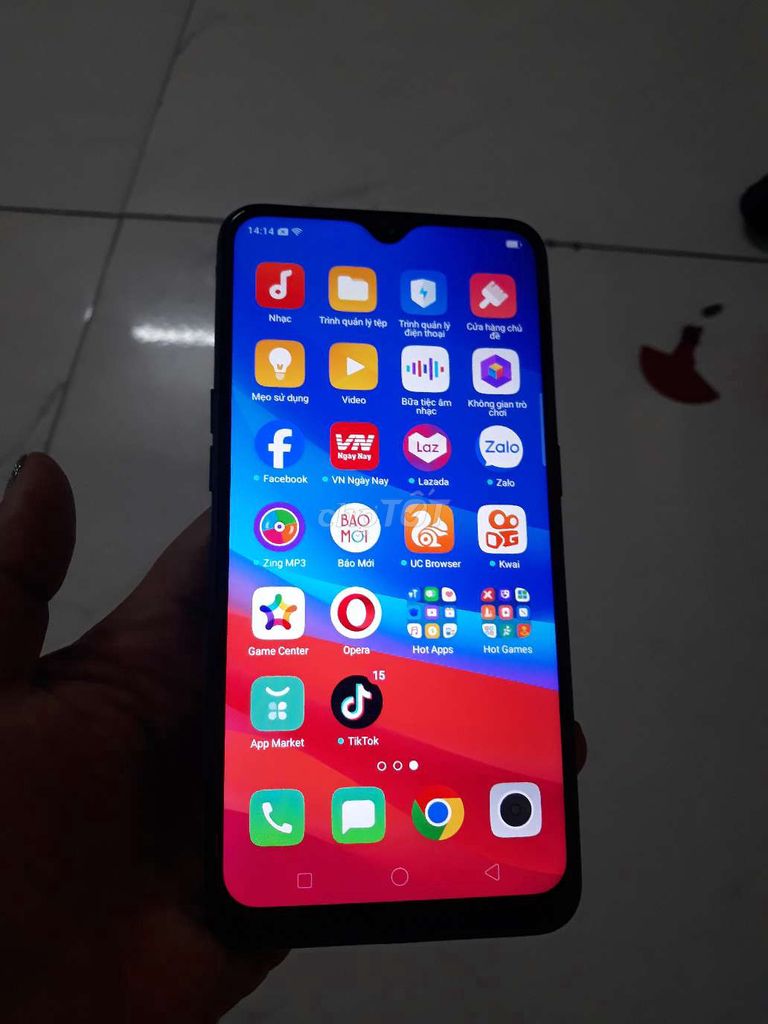 Oppo F7 zin full FB ZALO tiktok xem youtube ok