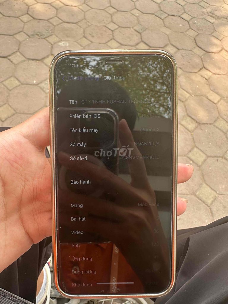 iPhone X Vàng. Mua bán Điện thoại tại Huyện Yên Phong Bắc Ninh được đăng bởi Lê Quốc duy hình 1