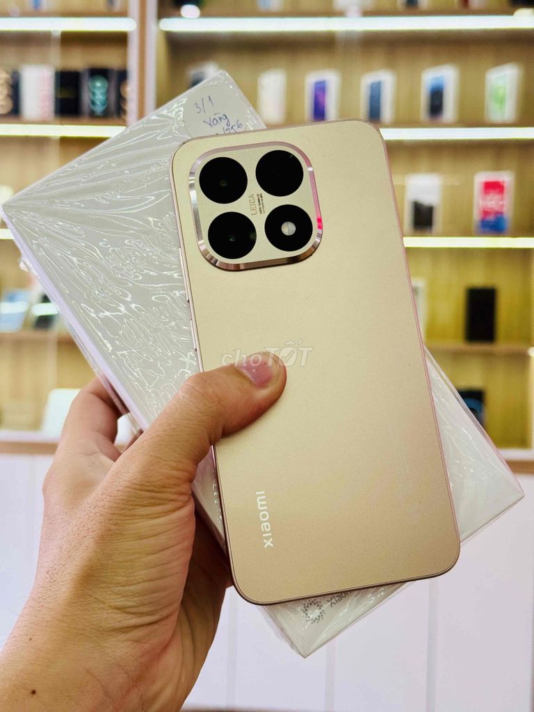 Xiaomi 15T 5G 256GB Vàng Fullbox bh hãng dài. Mua bán Điện thoại tại Quận Thanh Khê Đà Nẵng được đăng bởi Thương Mobile hình 1