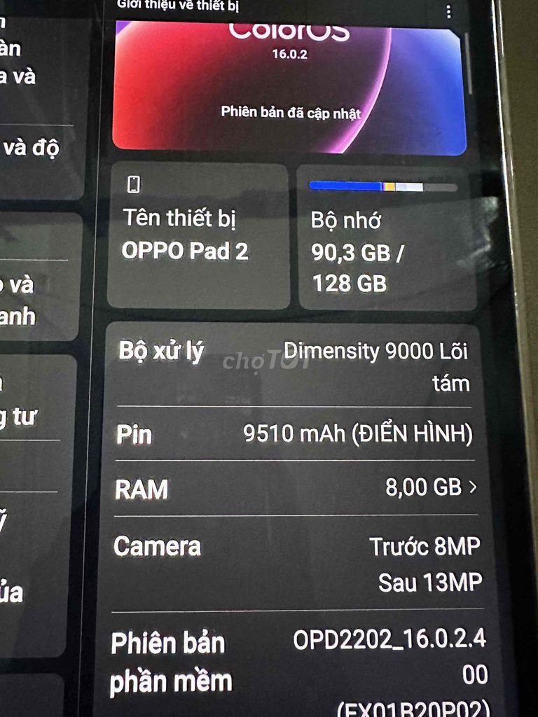 oppo pad. Mua bán Máy tính bảng tại Quận Thanh Khê Đà Nẵng được đăng bởi lê ngọc trường hình 1