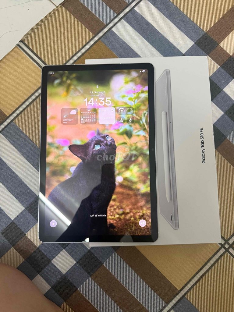 Samsung Tab S10 FE Bạc Mới bóc seal 15 hôm. Mua bán Máy tính bảng tại Quận Hải An Hải Phòng được đăng bởi minh thống  hình 1