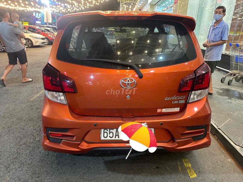 Toyota Wigo 2018 1.2G AT - 75000 km. Mua bán Ô tô tại Quận Bình Thuỷ Cần Thơ được đăng bởi Phuong hình 3