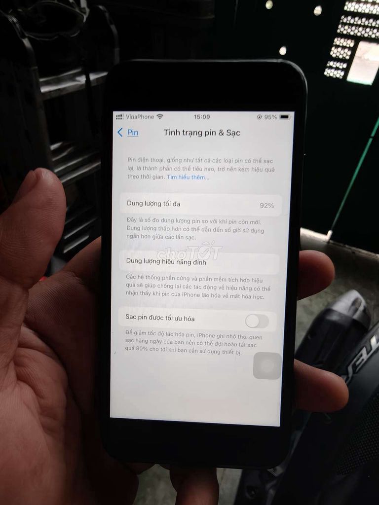 iPhone SE 64GB Đen. Mua bán Điện thoại tại Quận Bình Tân Tp Hồ Chí Minh được đăng bởi Bằng hình 1