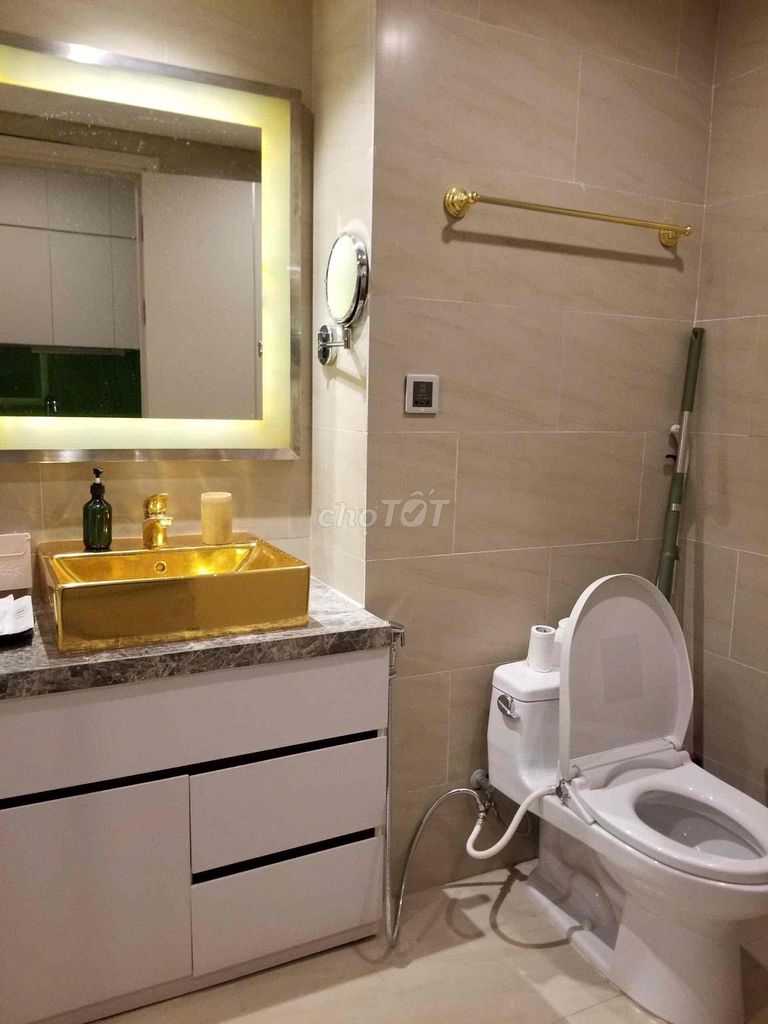 Hoà Bình Green apartment with an infinity pool and mountain view — photo 7