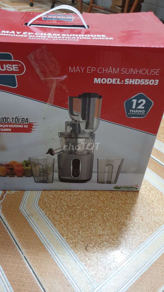 Máy ép chậm Sunhouse SHD5503 Xám. Mua bán Bếp, lò, đồ điện nhà bếp tại Quận Bắc Từ Liêm Hà Nội được đăng bởi Ngoc Son hình 1