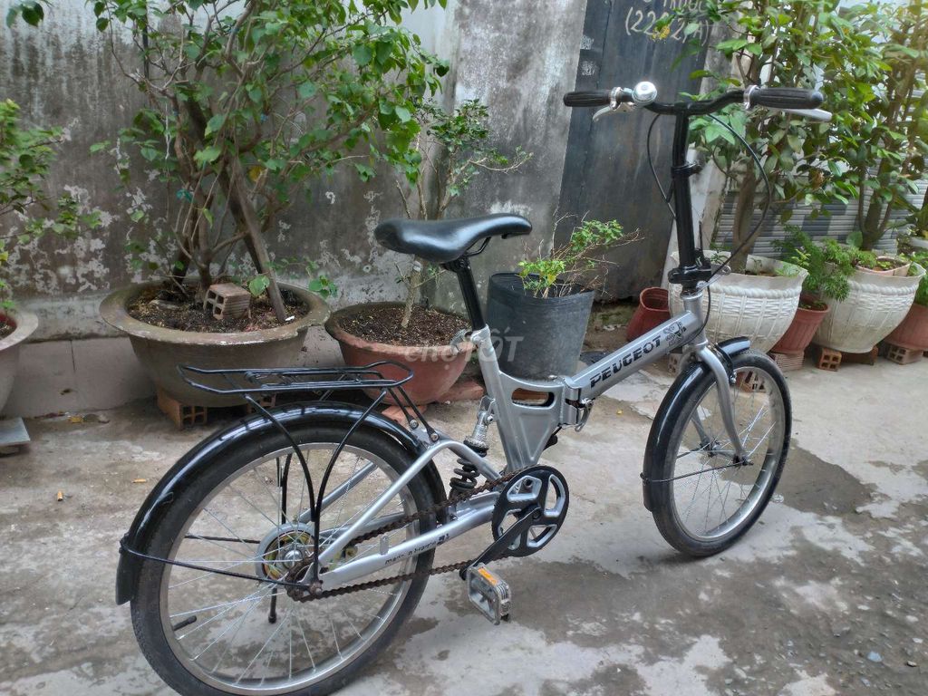 Xe đạp gấp Peugeot 20 inch Thép Nhật Bãi. Mua bán Xe đạp tại Quận Ninh Kiều Cần Thơ được đăng bởi Xe Đạp Cũ Cần Thơ hình 3