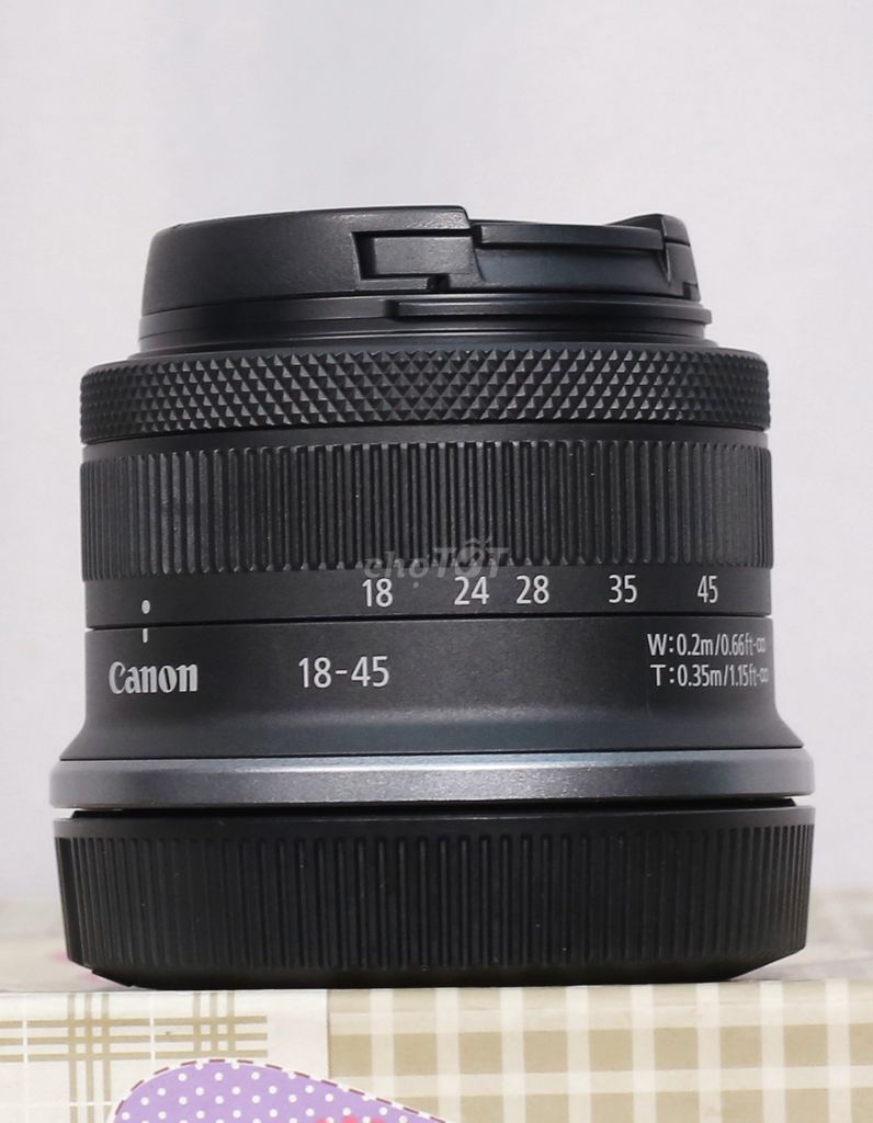 Canon RF-S 18-45 f/4.5-6.3 IS STM NHƯ MỚI