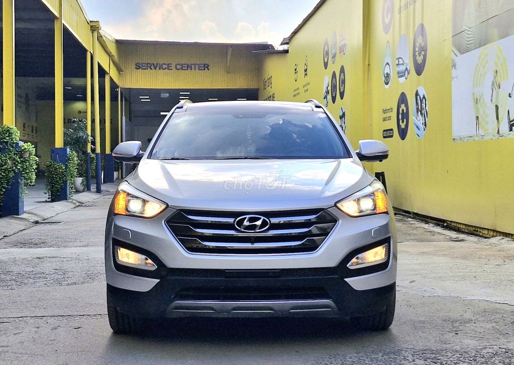 Hyundai Santafe 2.2 Dầu Premium 2015 Odo 8v3km