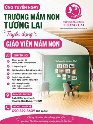 TRƯỜNG MN TƯƠNG LAI QUẬN 10 logo
