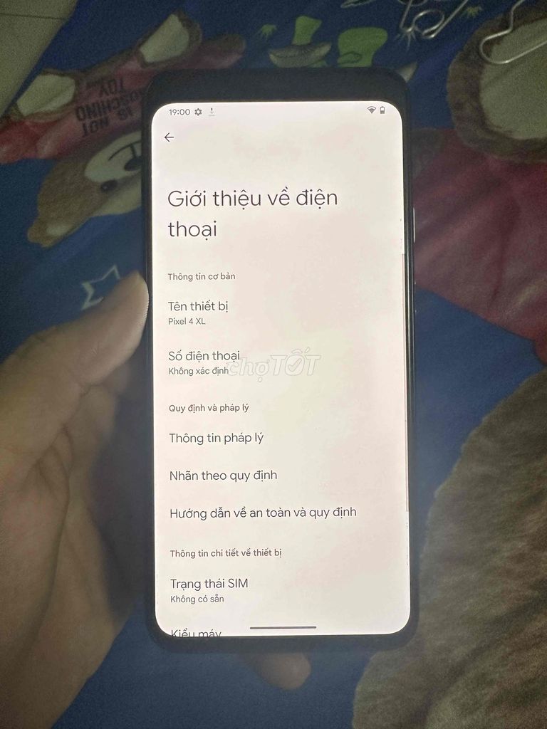 Google Pixel 4 XL 128GB Đen Đã sử dụng. Mua bán Điện thoại tại Quận Bình Thạnh Tp Hồ Chí Minh được đăng bởi đỗ vương hình 1