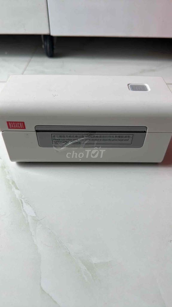 Máy in nhiệt BASACHI D465B Trắng. Mua bán Đồ dùng văn phòng tại Thành phố Thuận An Bình Dương được đăng bởi Mỹ Diệu hình 1