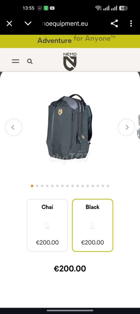 Balo Du Lịch Nemo (Mỹ)