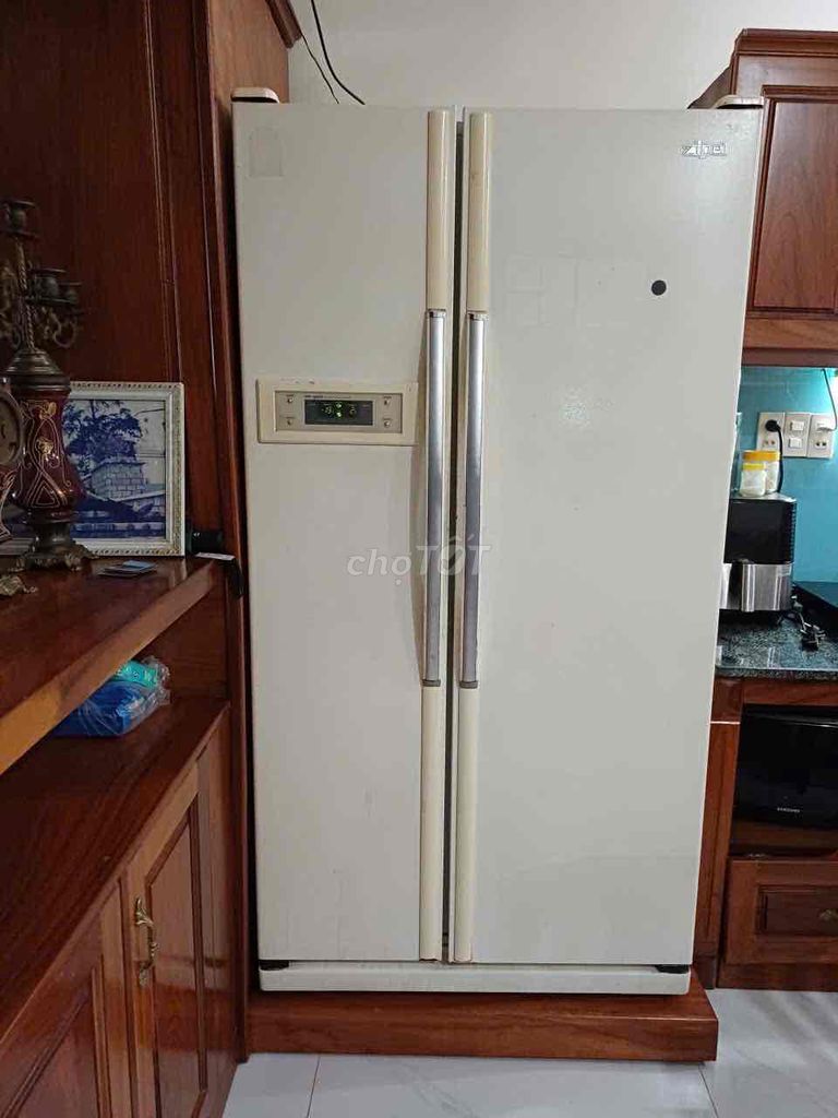 Tủ lạnh Ariel Side by Side Trắng Tiết kiệm điện. Mua bán Tủ lạnh tại Quận 10 Tp Hồ Chí Minh được đăng bởi Ngọc Hưng hình 1