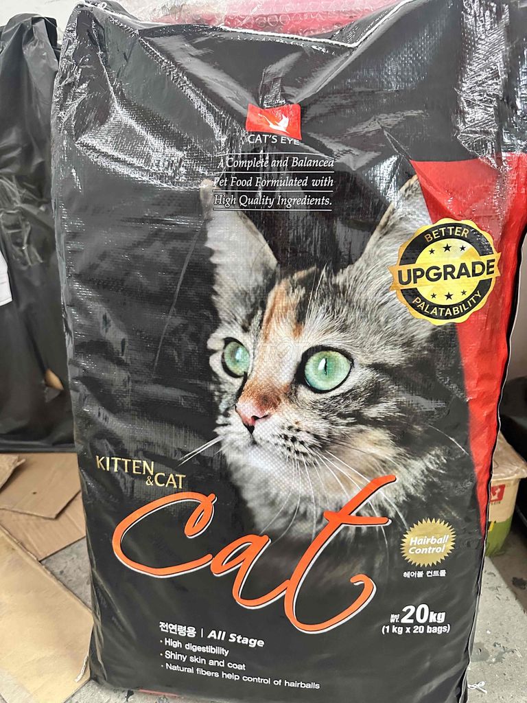 Thức ăn cho mèo Cats Eye 20kg. Mua bán Phụ kiện, Thức ăn, Dịch vụ tại Thành phố Thủ Đức Tp Hồ Chí Minh được đăng bởi S U hình 1