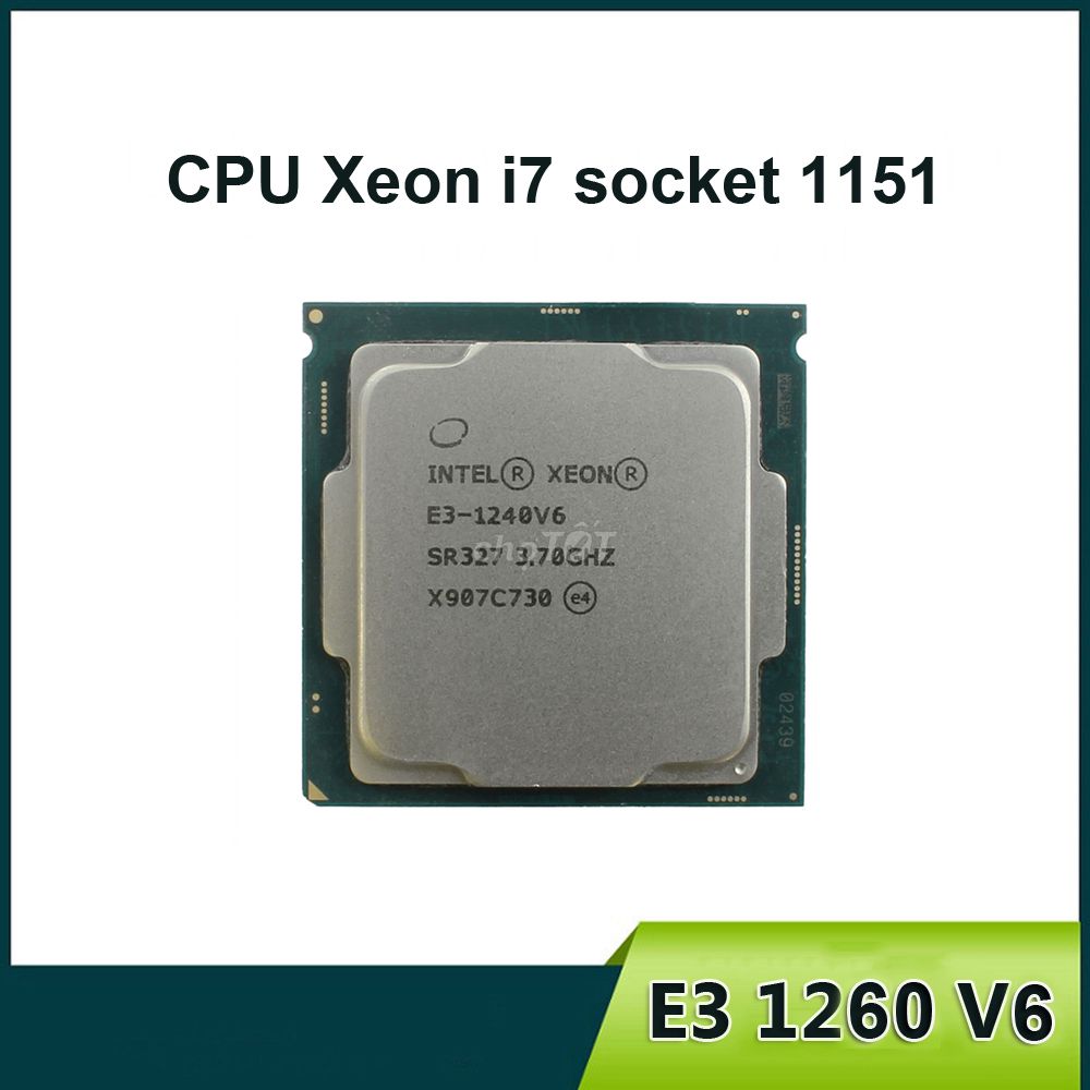 CPU máy tính Xeon E3 1240 V6 (i7 7700)